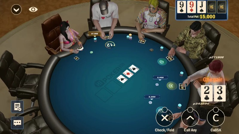 Poker 3D Thabet 3 Poker 3D