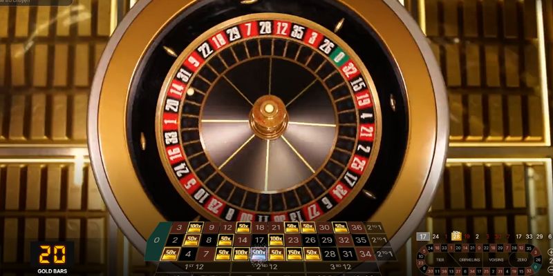 Roulette Hầm Vàng Livestream Thabet 2 Giao diện game được thiết kế tối ưu với mọi người dùng