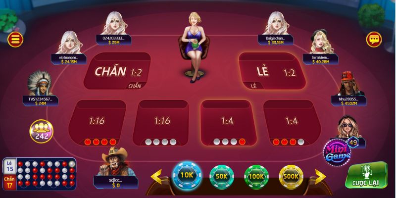 Xóc Đĩa MD5 Thabet 3 Giao diện game xóc đĩa MD5 được thiết kế hiện đại, tối ưu